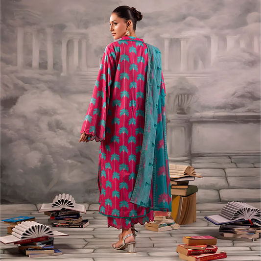 Digital Printed Lawn 3PC-ZR005