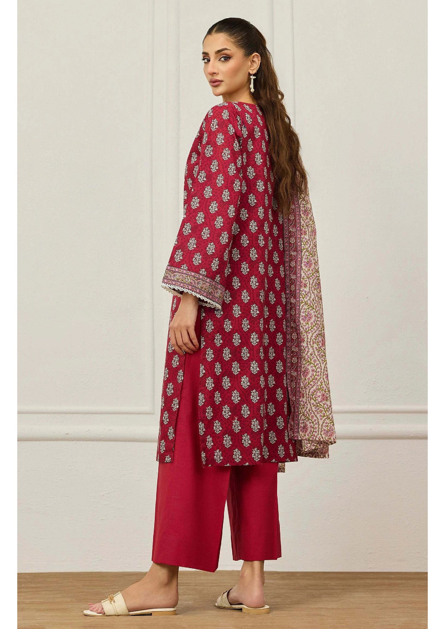 Printed Lawn 3PC | Unstitched-ZR241