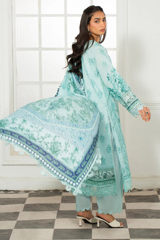 Premium Printed Lawn 3PC Suit-ZR013