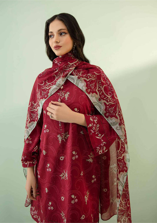 Digital Printed 3PC Suit-ZR091