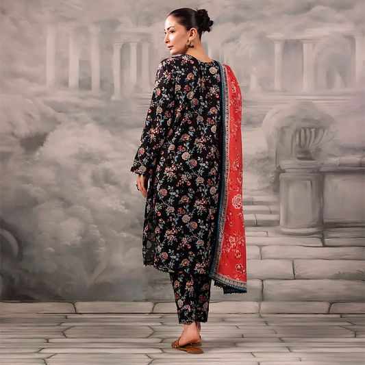 Digital Printed Lawn 3PC-ZR003