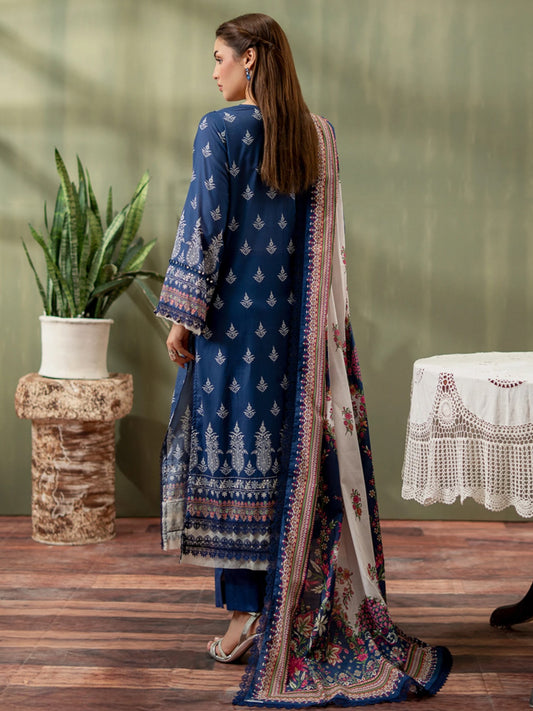 Premium Printed Lawn 3PC-ZR030