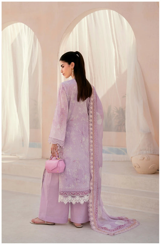 Embroidered Lawn 3 PC-ZR155