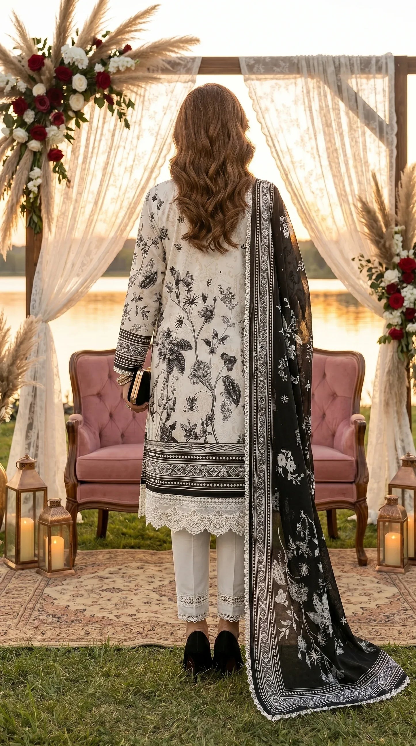 Printed Lawn Unstitched 3PC-ZR208