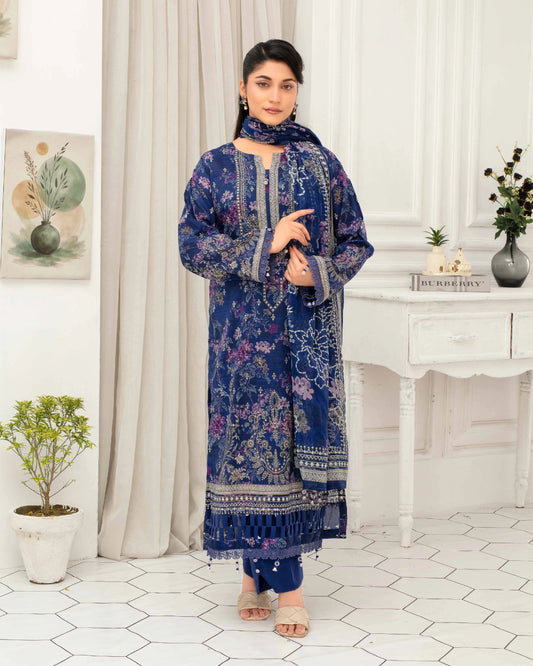 Digital Printed Lawn 3PC-ZR170