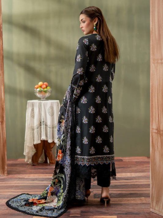 Premium Printed Lawn 3PC-ZR027