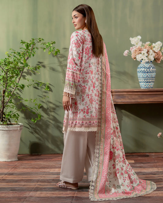 Premium Printed Lawn 3PC-ZR028
