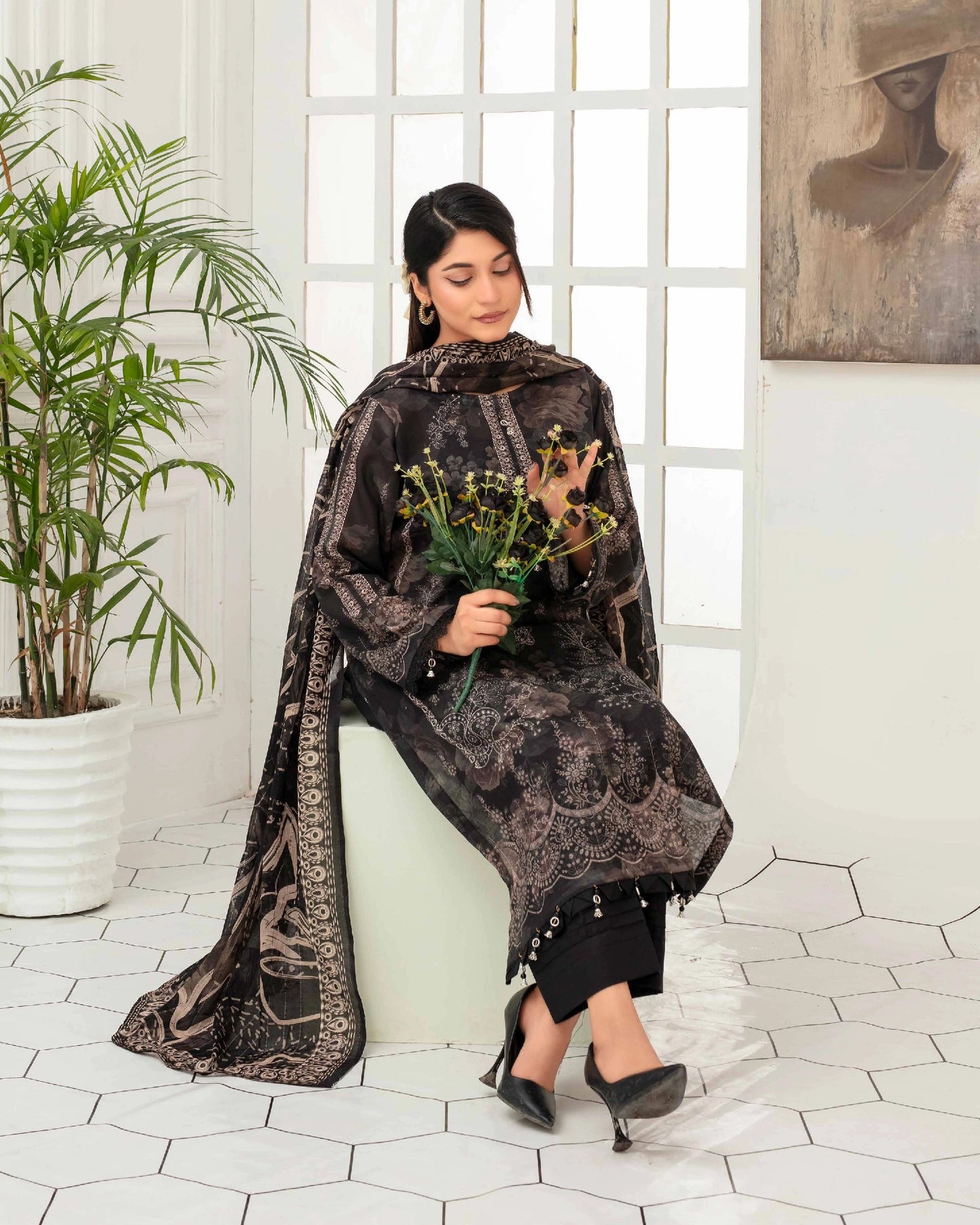 Digital Printed Lawn 3PC-ZR173