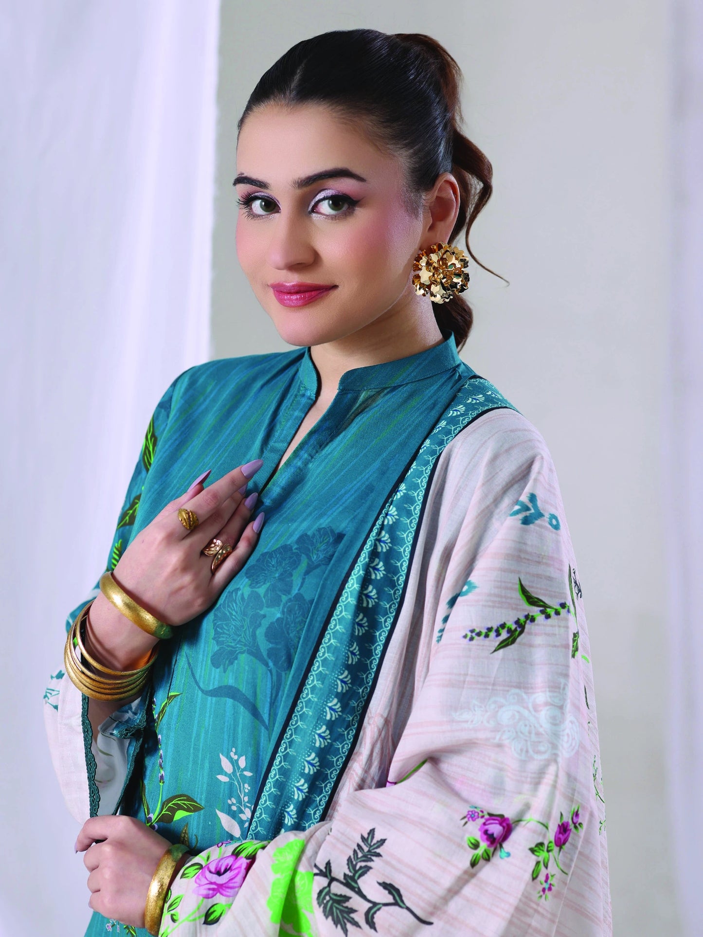 Digital Printed Lawn 3PC-ZR177