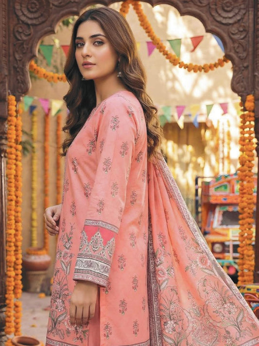 Printed Lawn 3PC-ZR051