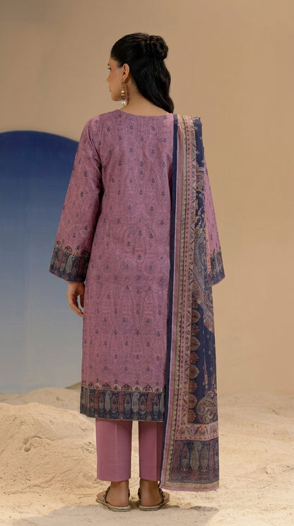 Fancy Printed Lawn 3PC-ZR225