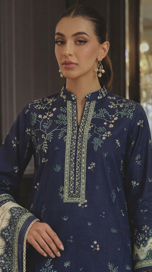 Fancy Printed Lawn 3PC-ZR227