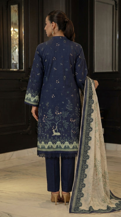 Fancy Printed Lawn 3PC-ZR227