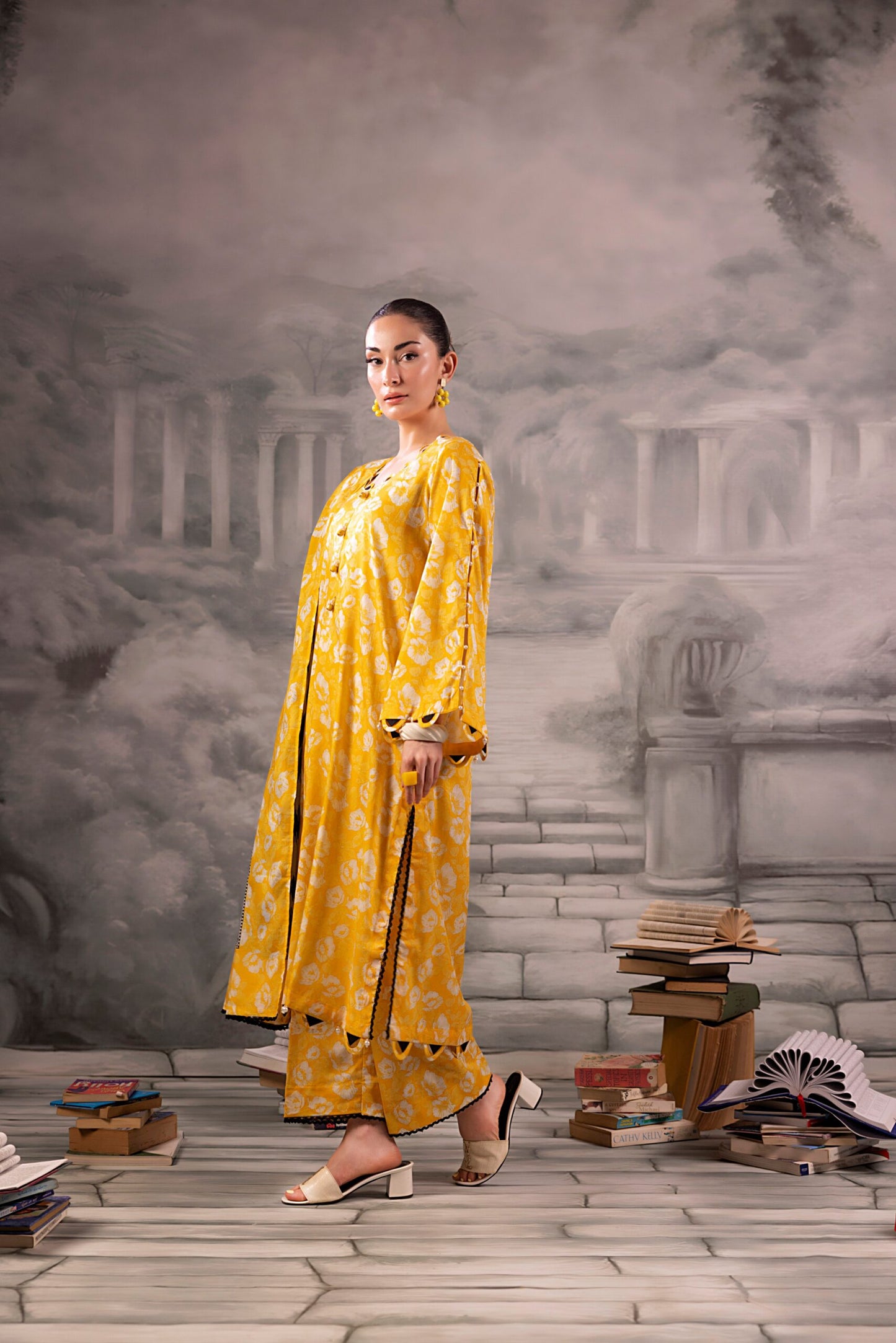 Digital Printed Lawn 3PC-ZR010