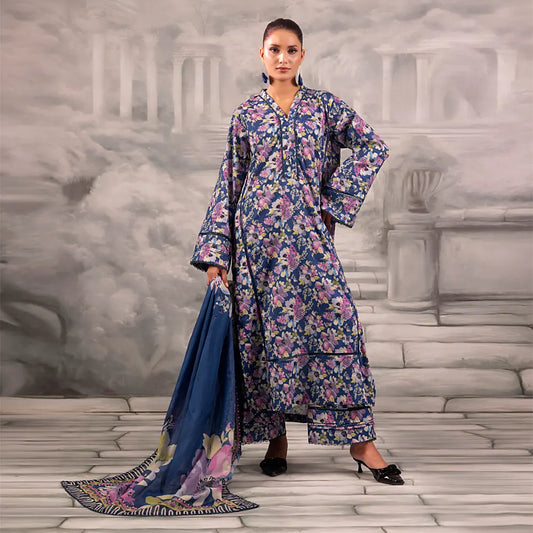 Digital Printed Lawn 3PC-ZR001