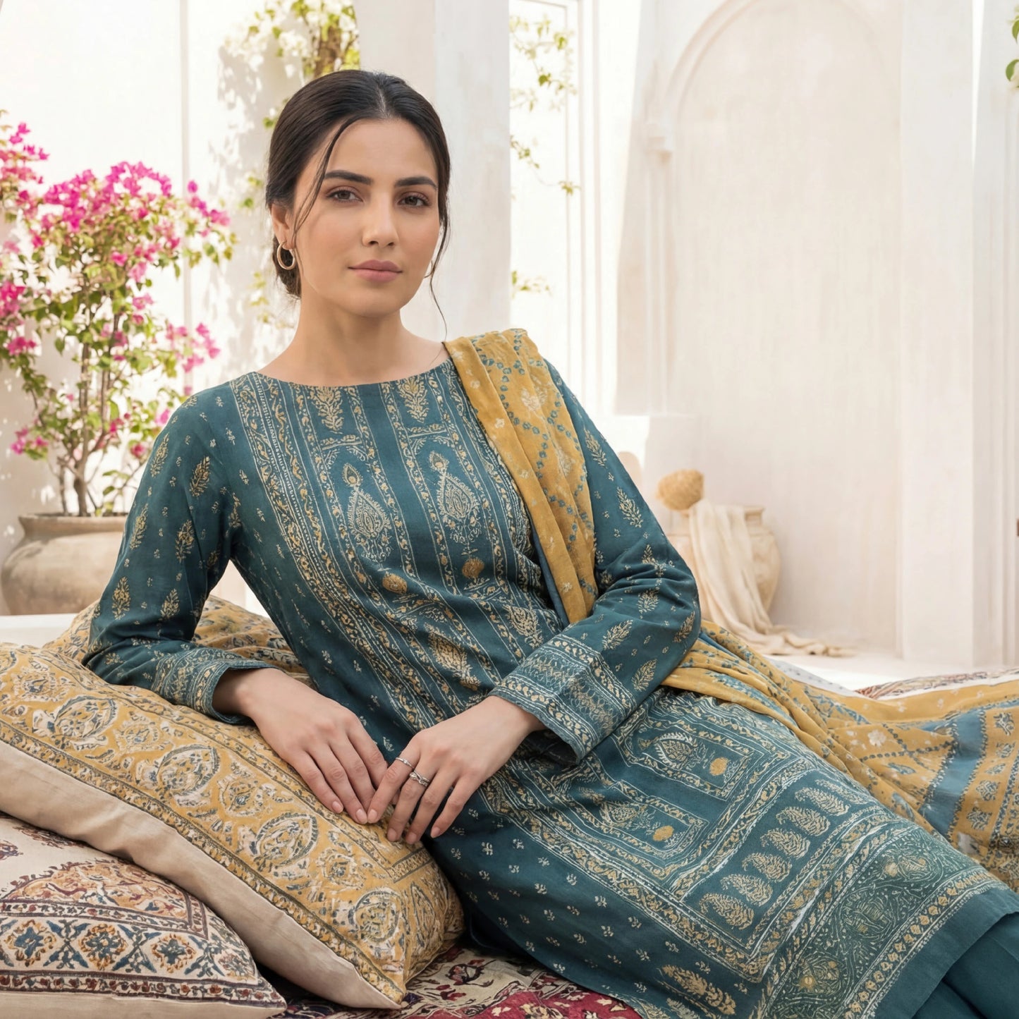 Printed Lawn 3PC-ZR033