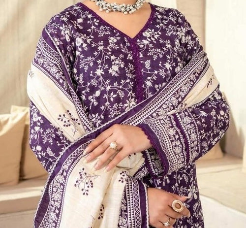 DIGITAL PRINTED KHADDAR-3PC