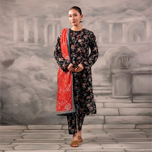 Digital Printed Lawn 3PC-ZR003