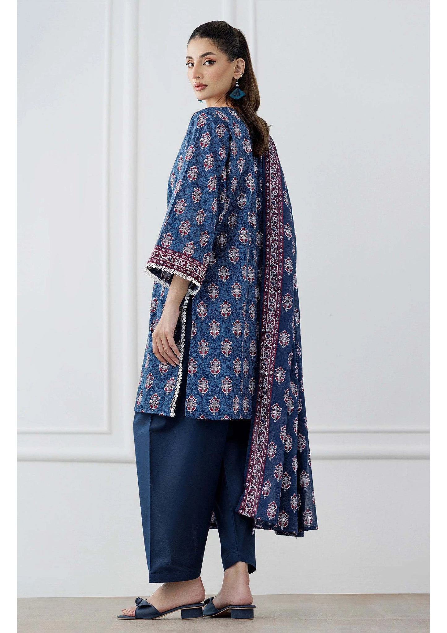 Printed Lawn 3PC | Unstitched-ZR242