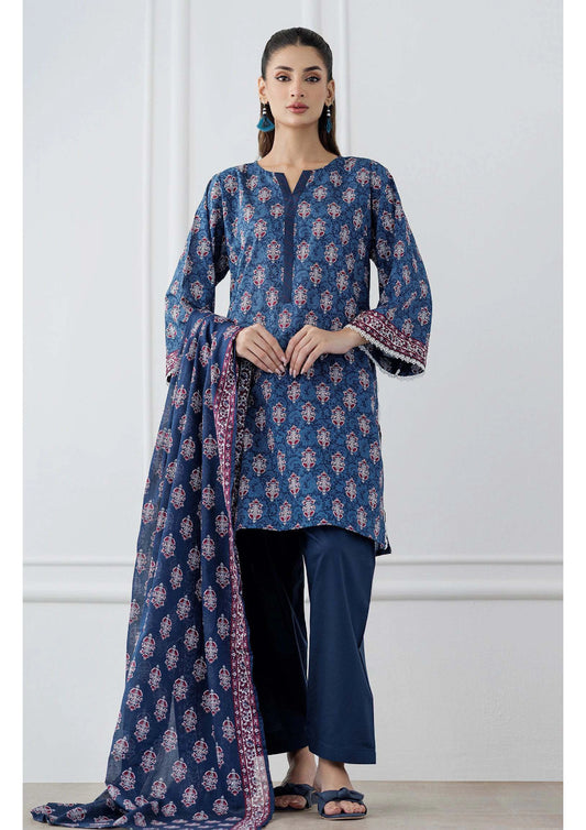 Printed Lawn 3PC | Unstitched-ZR242