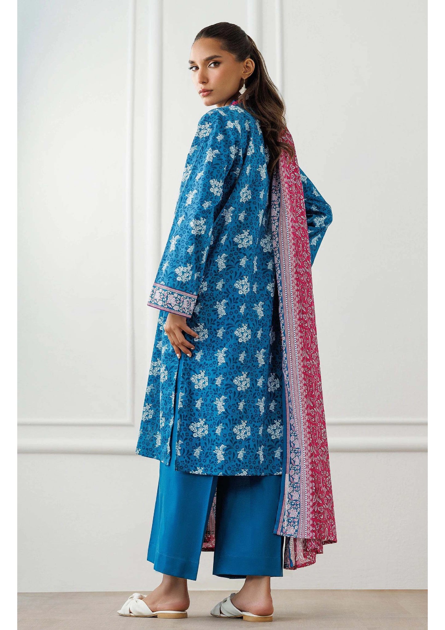 Printed Lawn 3PC | Unstitched-ZR244