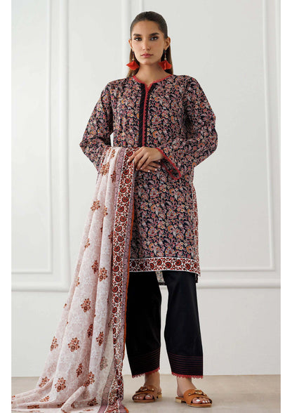Printed Lawn 3PC | Unstitched-ZR245