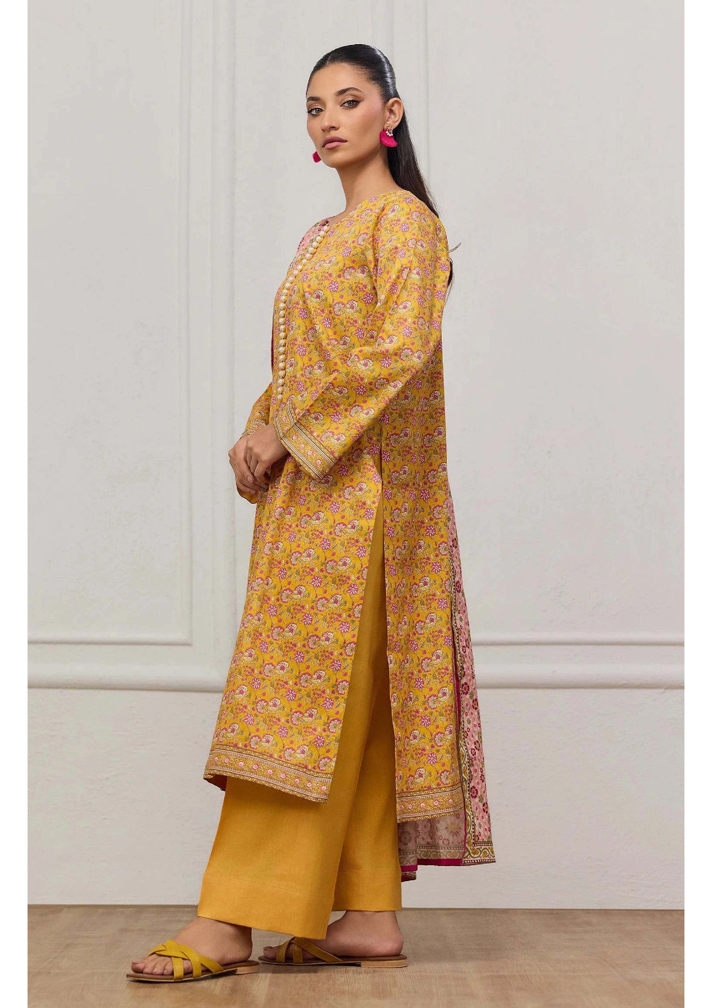 Printed Lawn 3PC | Unstitched-ZR246