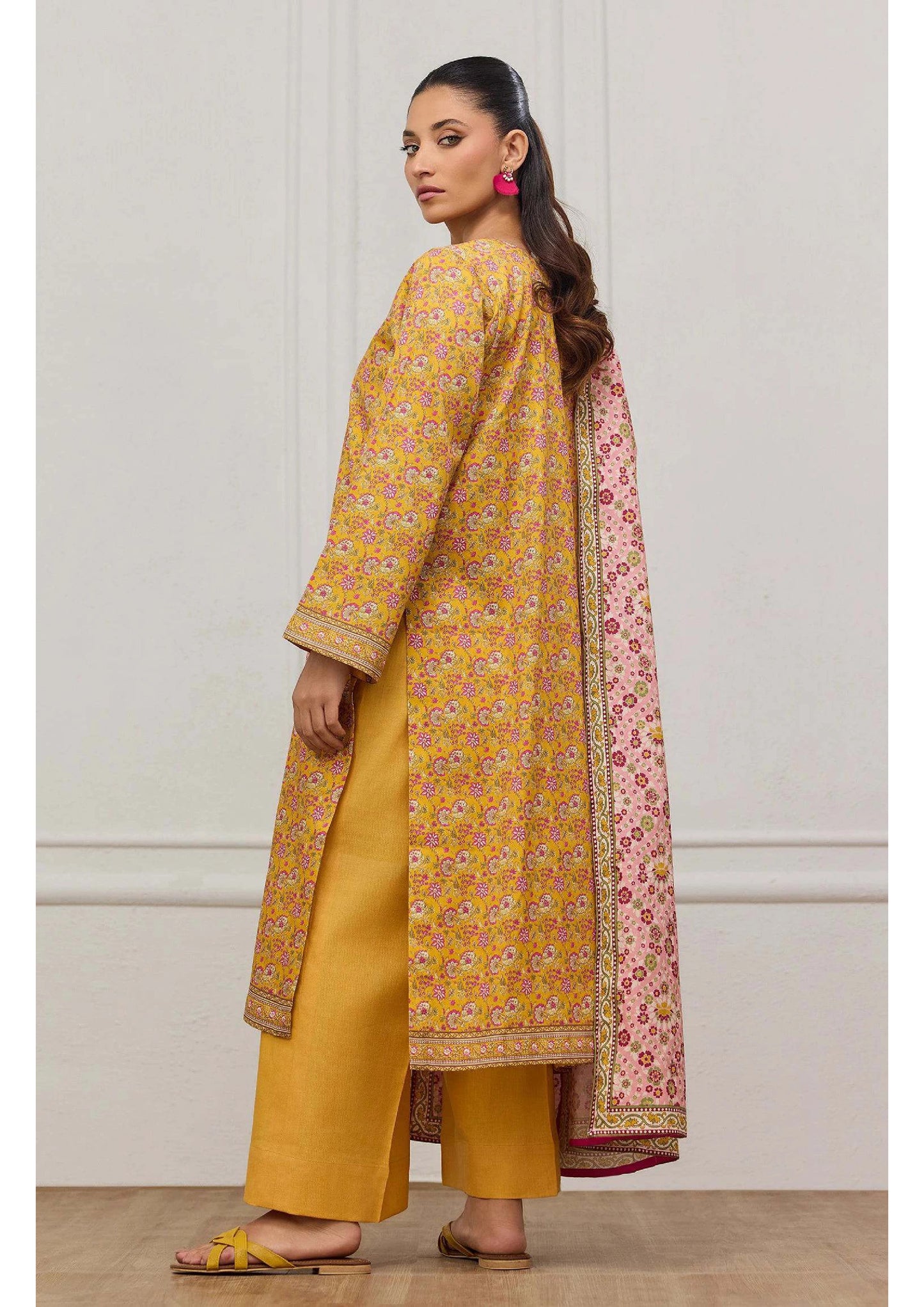 Printed Lawn 3PC | Unstitched-ZR246