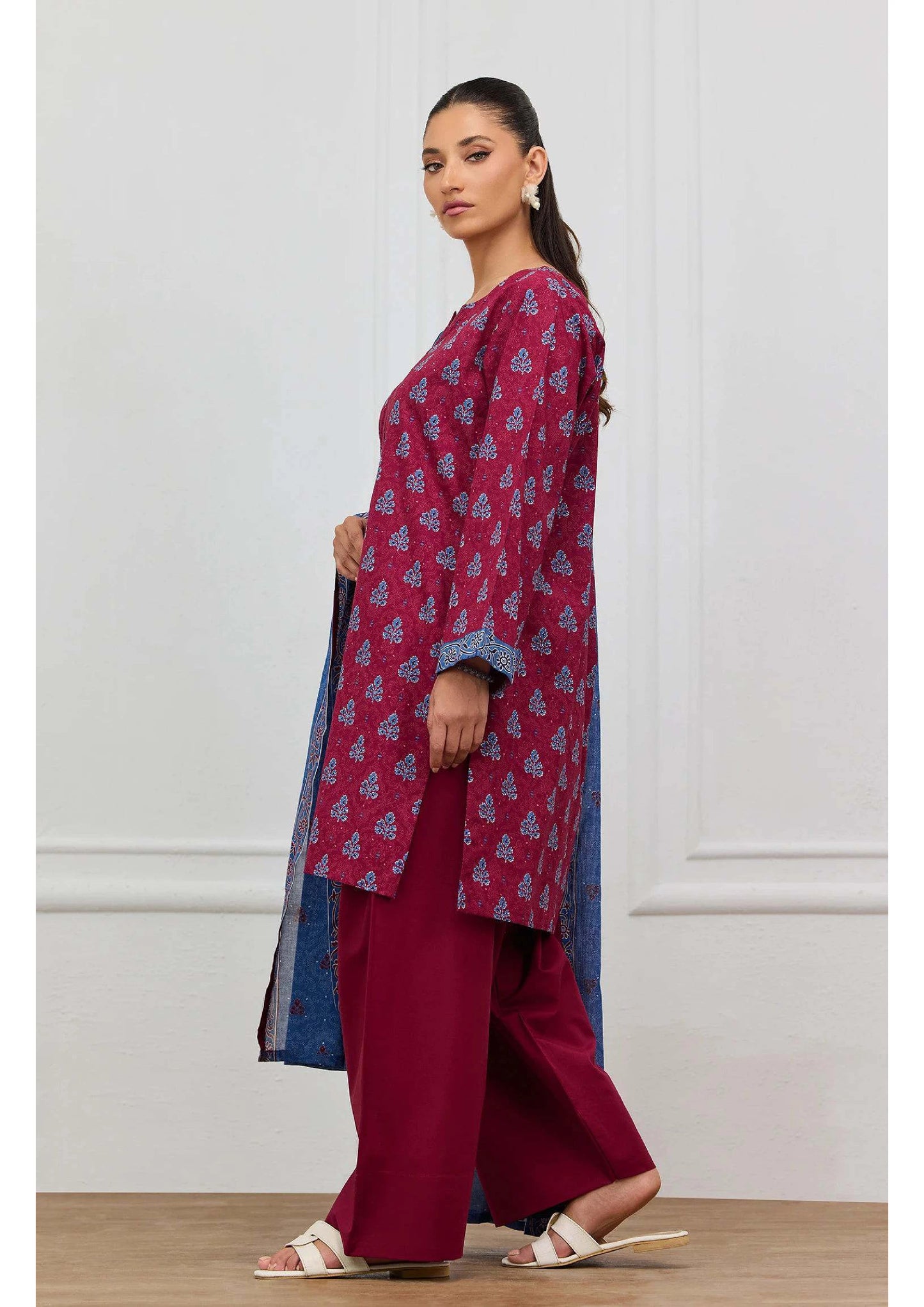 Printed Lawn 3PC | Unstitched-ZR247