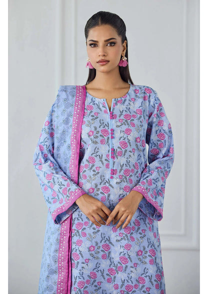 Printed Lawn 3PC | Unstitched-ZR249