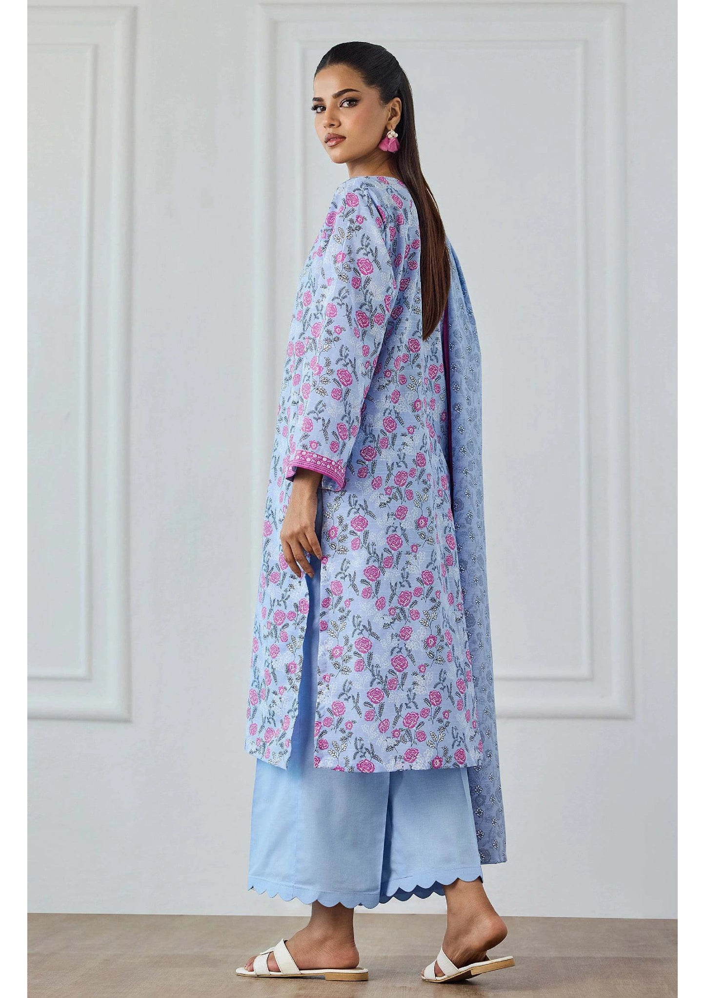 Printed Lawn 3PC | Unstitched-ZR249