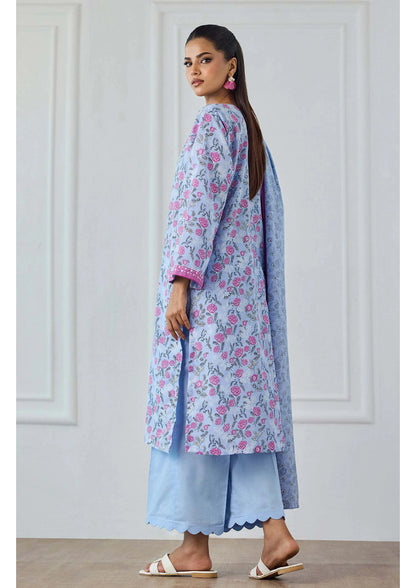 Printed Lawn 3PC | Unstitched-ZR249
