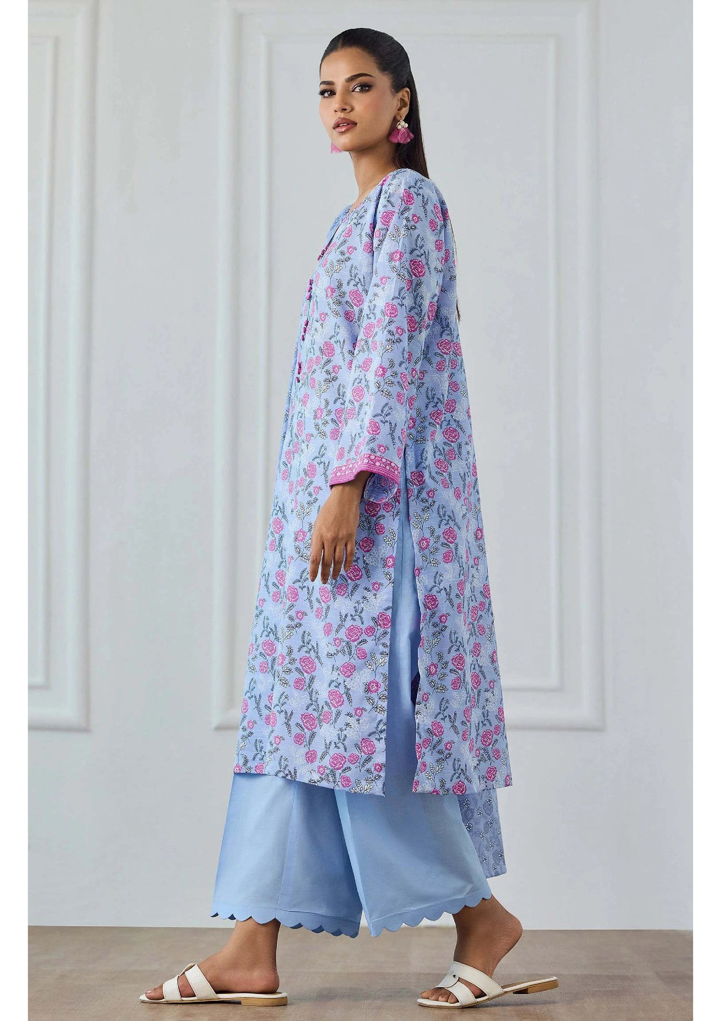 Printed Lawn 3PC | Unstitched-ZR249