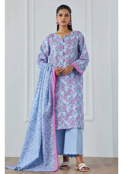 Printed Lawn 3PC | Unstitched-ZR249