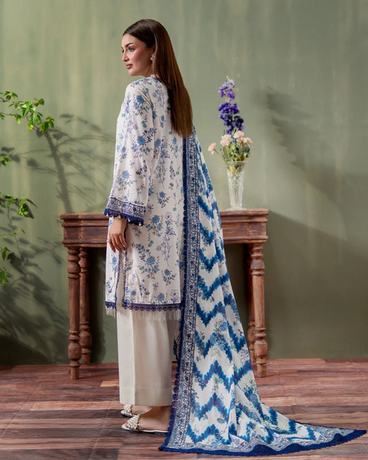 Premium Printed Lawn 3PC-ZR022