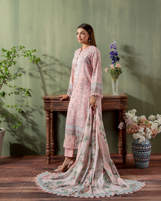 Premium Printed Lawn 3PC-ZR023