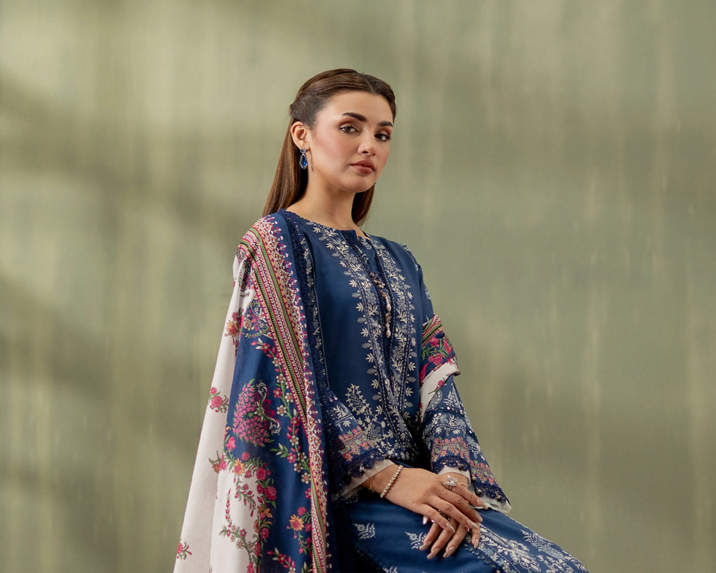 Premium Printed Lawn 3PC-ZR030