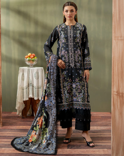 Premium Printed Lawn 3PC-ZR027