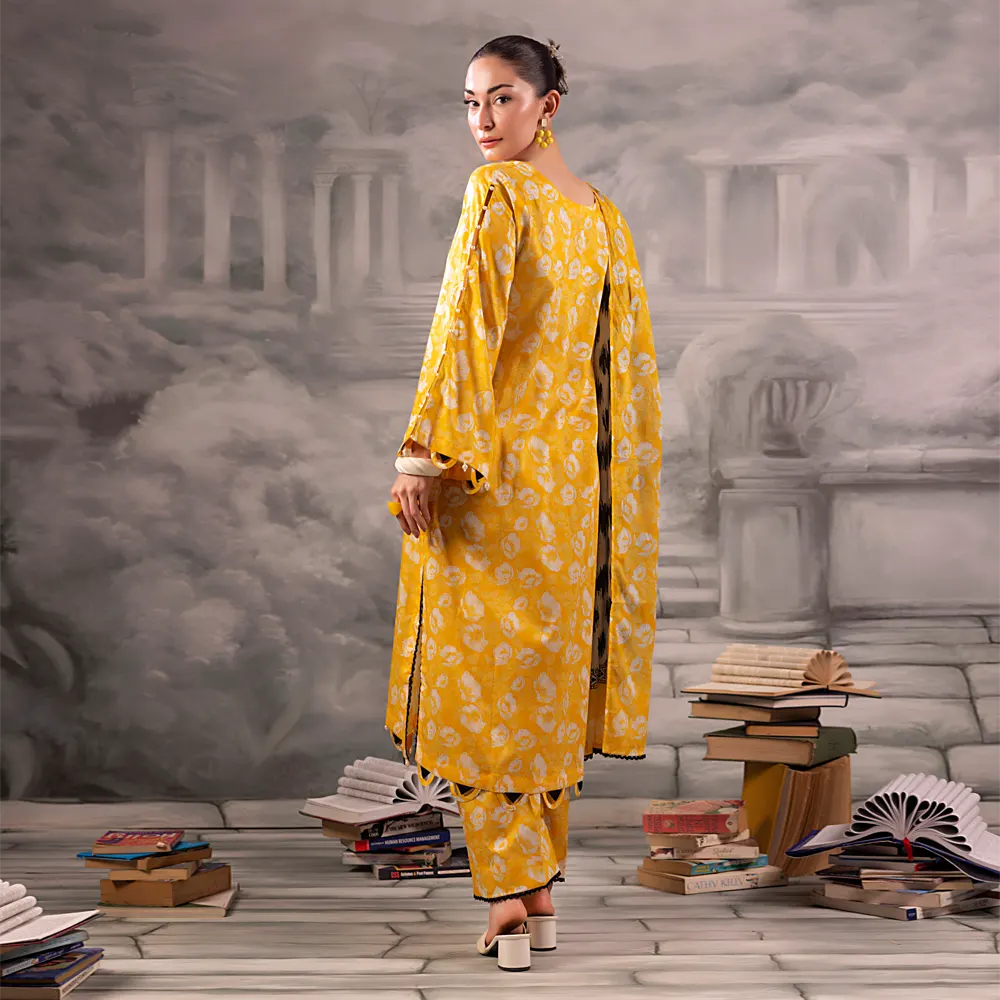 Digital Printed Lawn 3PC-ZR010