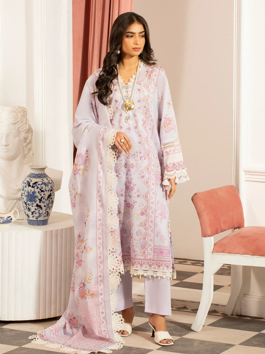 Premium Printed Lawn 3PC Suit-ZR011