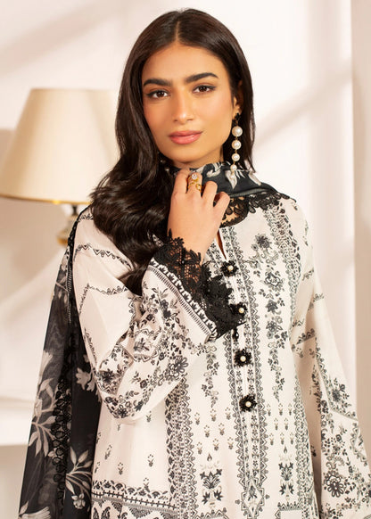 Premium Printed Lawn 3PC Suit-ZR017