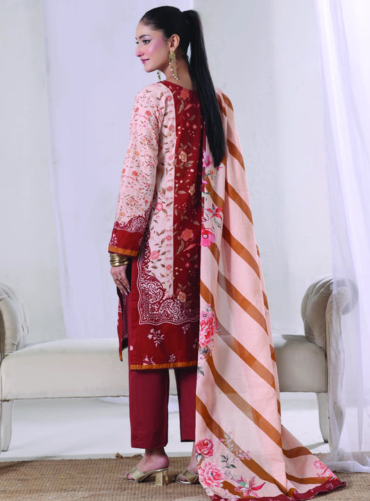 Digital Printed Lawn 3PC-ZR178