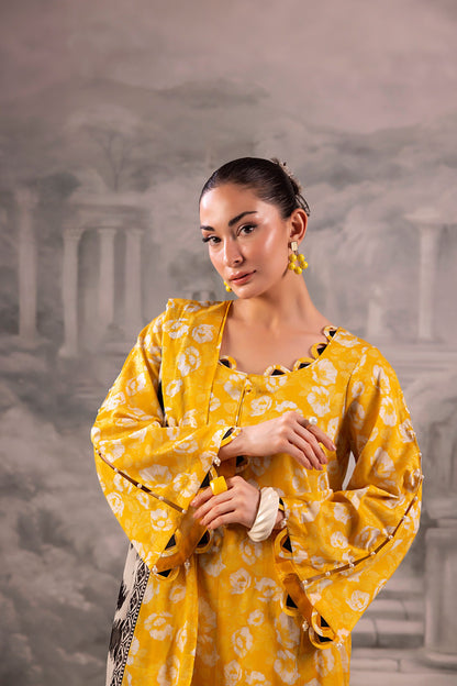 Digital Printed Lawn 3PC-ZR010