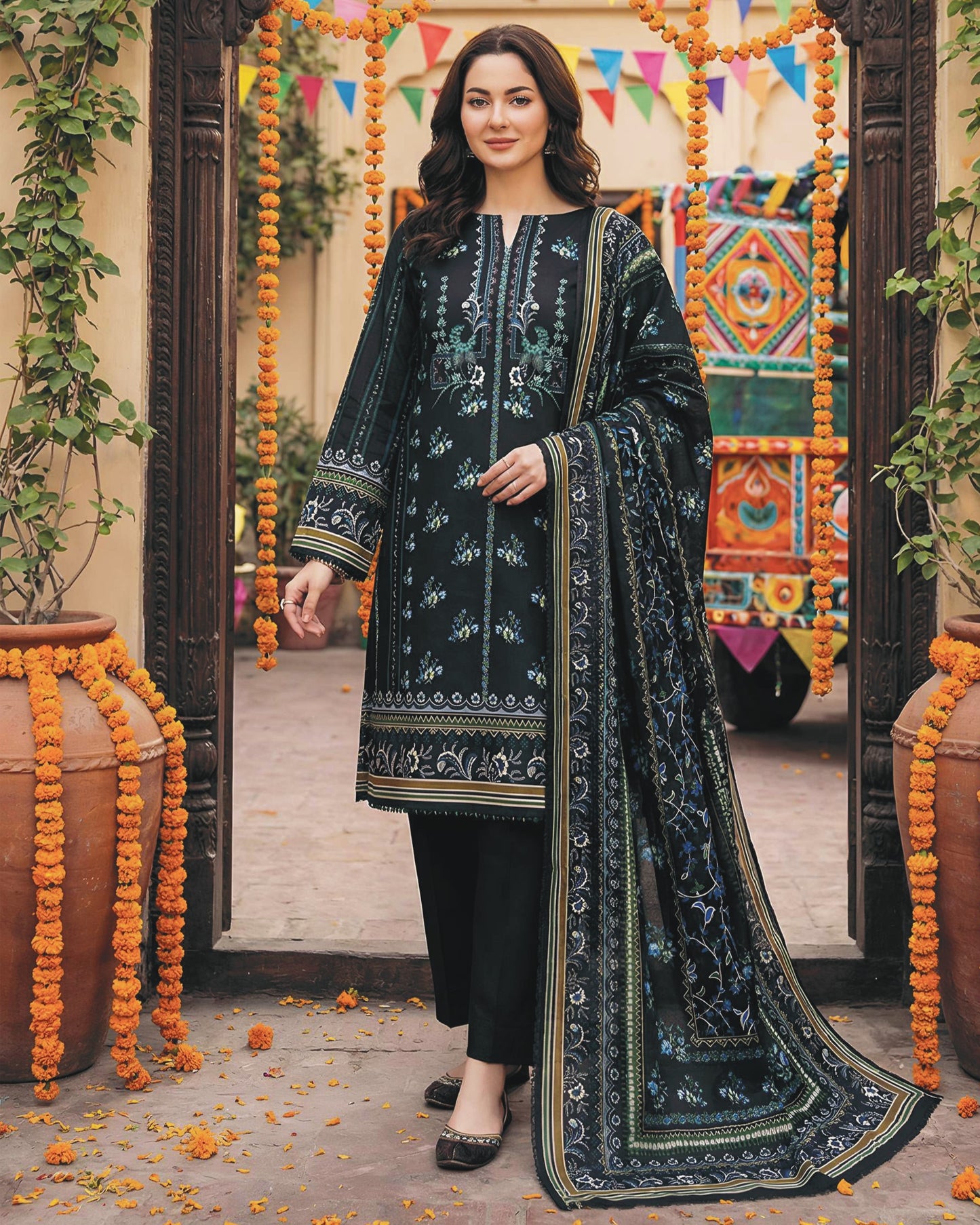 Printed Lawn 3PC-ZR050
