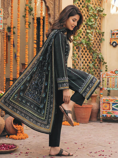 Printed Lawn 3PC-ZR050
