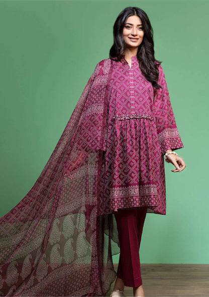 Digital Printed 3PC Suit-ZR089