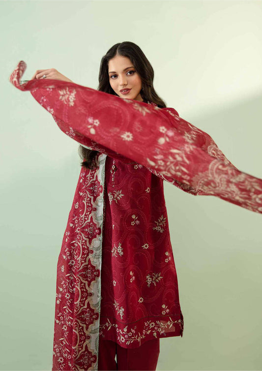 Digital Printed 3PC Suit-ZR091