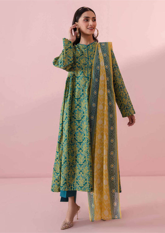 Digital Printed 3PC Suit-ZR092