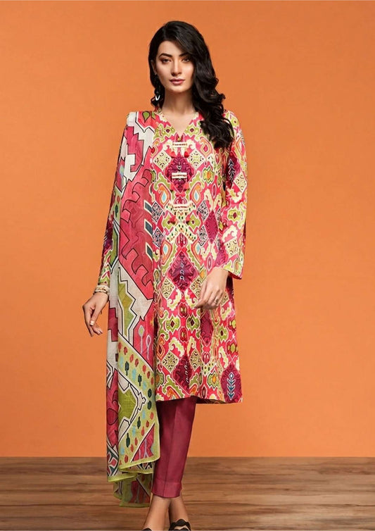 Digital Printed 3PC Suit-ZR094