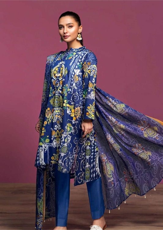 Digital Printed 3PC Suit-ZR095